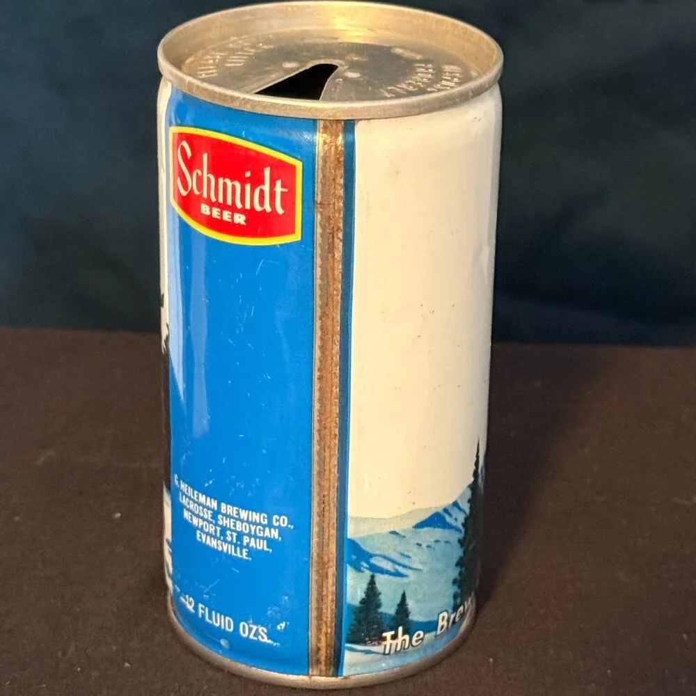 Schmidt vintage Beer can